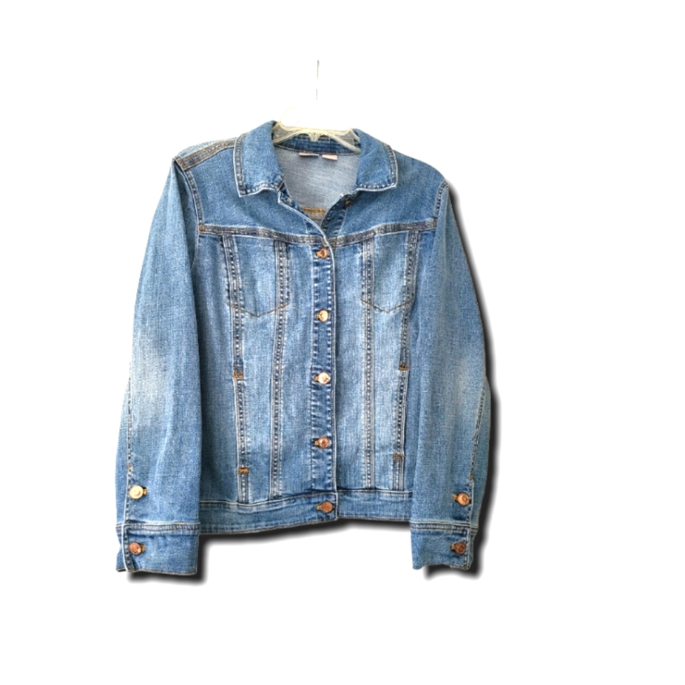 CHICO'S  Jean Jacket Size 2